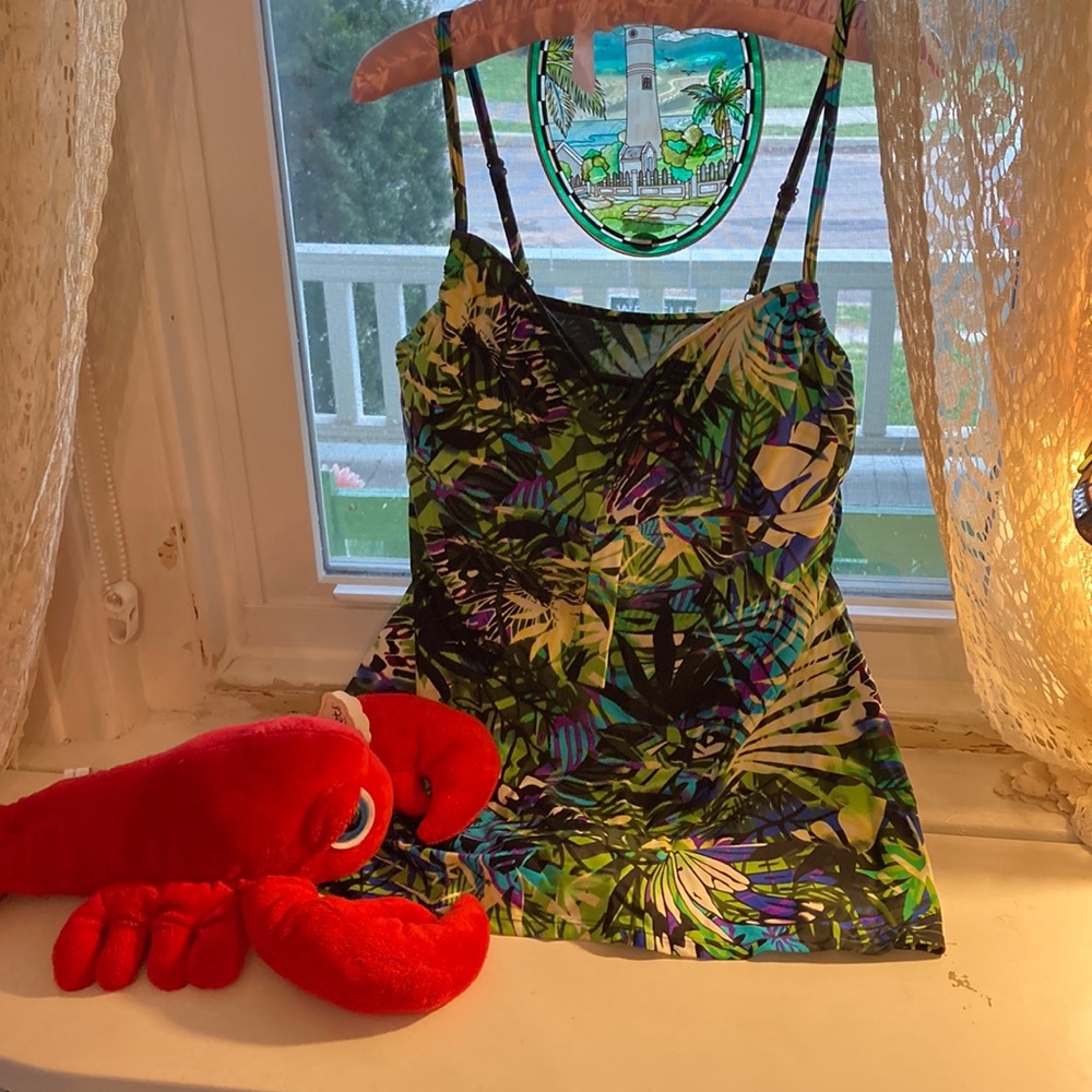 Tropical Swim Dress
